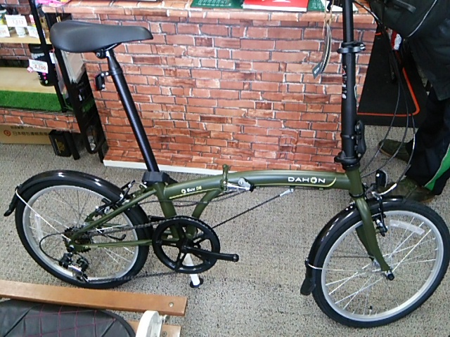 DAHON Vybe ダホンミニベロ折りたたみ自転車 ブラック